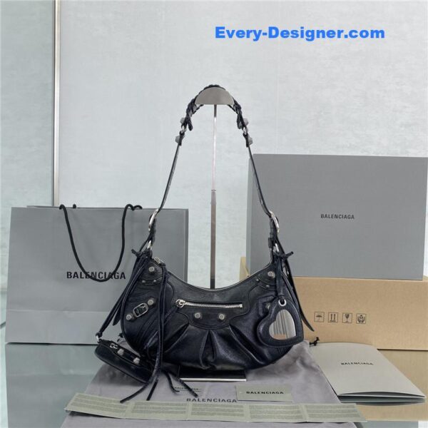 balenciaga le cagole leather shoulder bag - Image 2