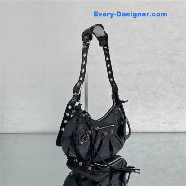 balenciaga le cagole leather shoulder bag - Image 3