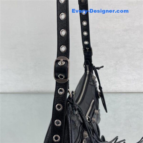 balenciaga le cagole leather shoulder bag - Image 6