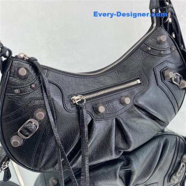 balenciaga le cagole leather shoulder bag - Image 8