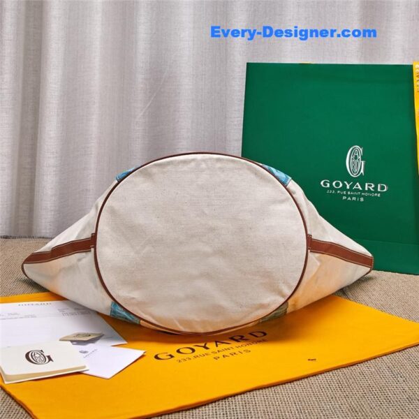 Goyard Double Sided Canvas Shopping Bag - Image 2