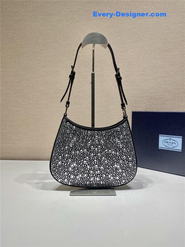 prada cleo crystal shoulder bag - Image 3