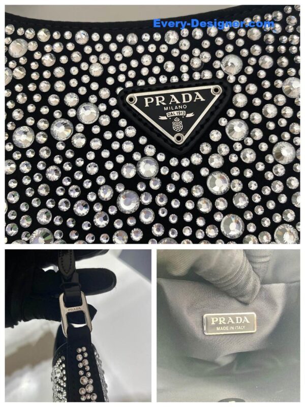 prada cleo crystal shoulder bag - Image 5