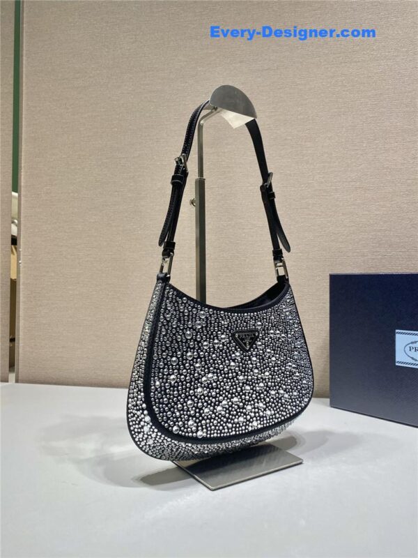 prada cleo crystal shoulder bag - Image 9
