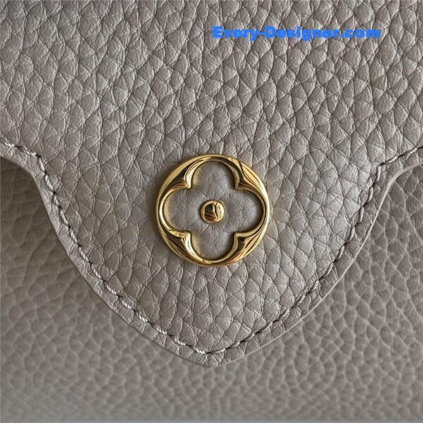 louis vuitton lv capucines mini bag grey - Image 7