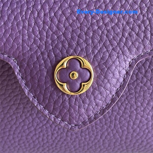 louis vuitton lv capucines mini bag purple - Image 2