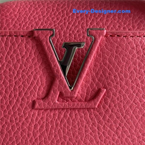 louis vuitton lv capucines mini bag red - Image 3