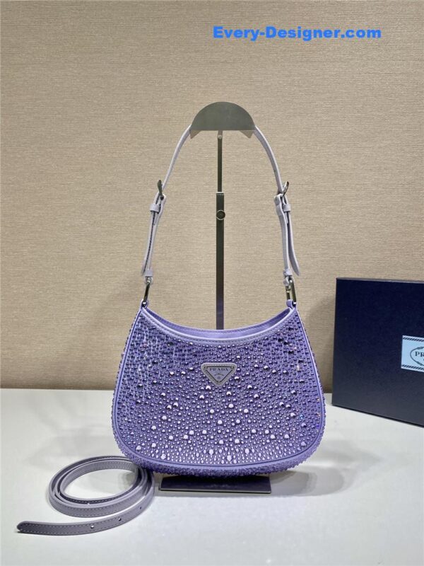 prada cleo crystal shoulder bag - Image 3