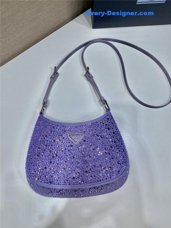 prada cleo crystal shoulder bag - Image 7