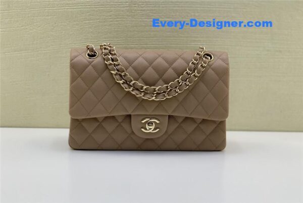 Chanel classic cf 2.55 burgundy bag - Image 5