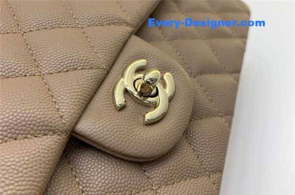 Chanel classic cf 2.55 burgundy bag - Image 8
