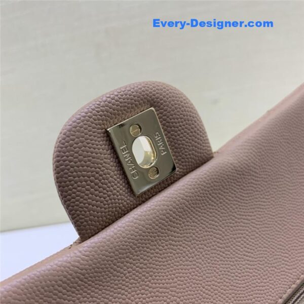 Chanel classic cf 2.55 burgundy bag - Image 9