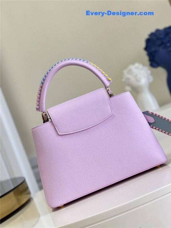 louis vuitton lv capucines mm taurillon leather bag - Image 7