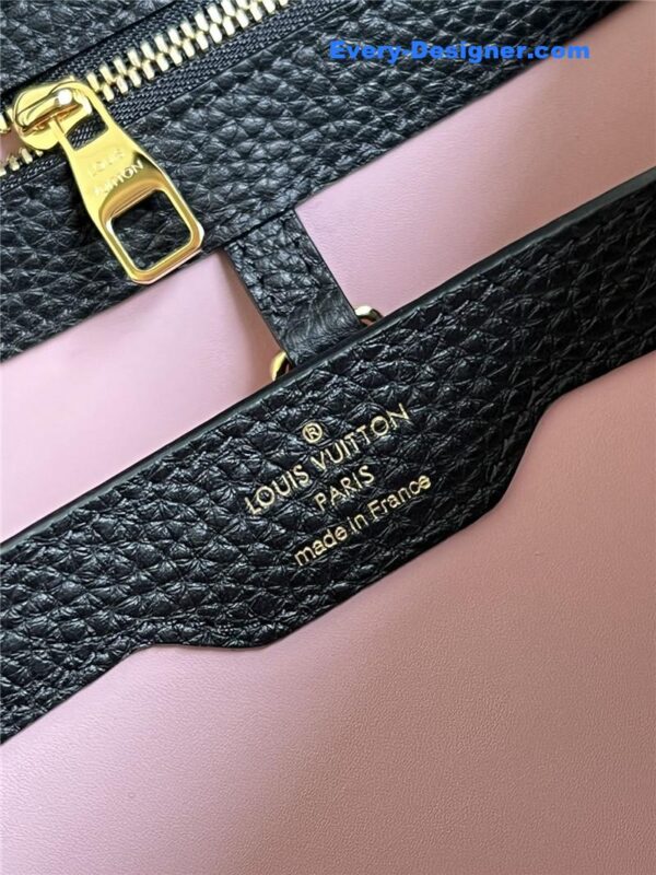louis vuitton lv capucines mm taurillon leather bag - Image 3