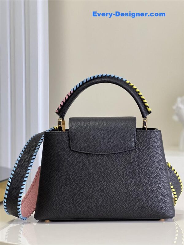 louis vuitton lv capucines mm taurillon leather bag - Image 4