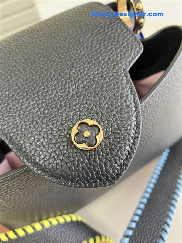louis vuitton lv capucines mm taurillon leather bag - Image 6