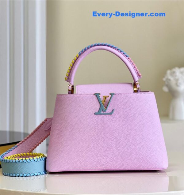 louis vuitton lv capucines mm taurillon leather bag - Image 9