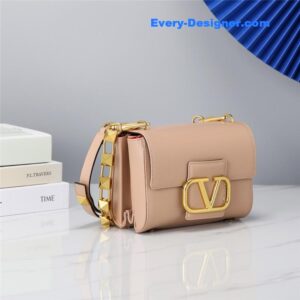 valentino garavani stud sign shoulder bag