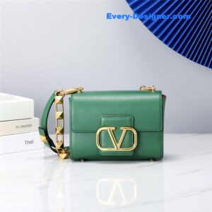 valentino garavani stud sign shoulder bag