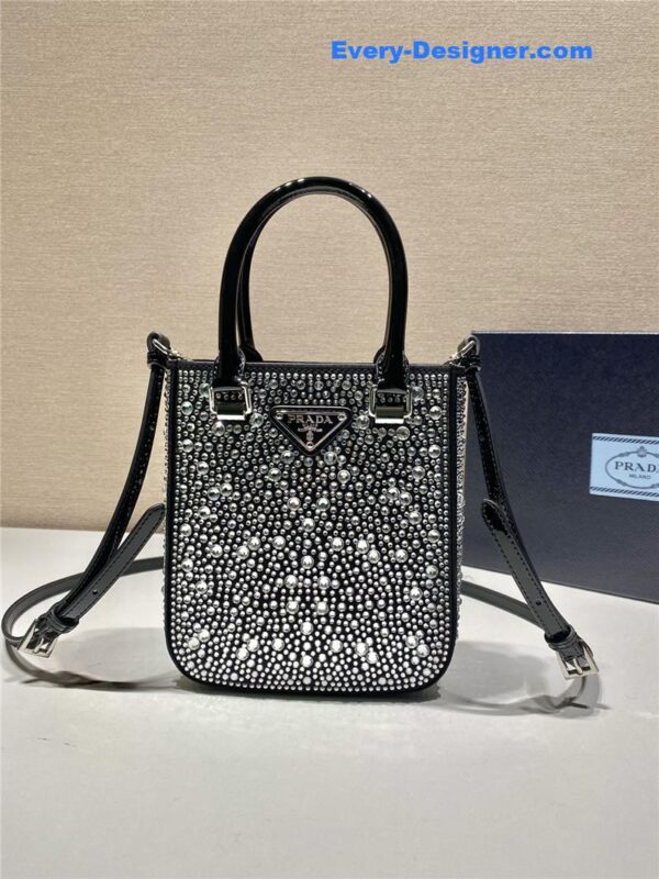 prada cleo crystal shoulder bag - Image 10