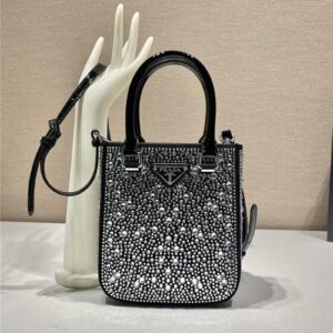prada cleo crystal shoulder bag