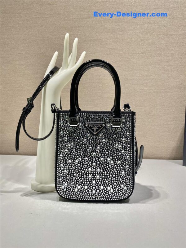 prada cleo crystal shoulder bag