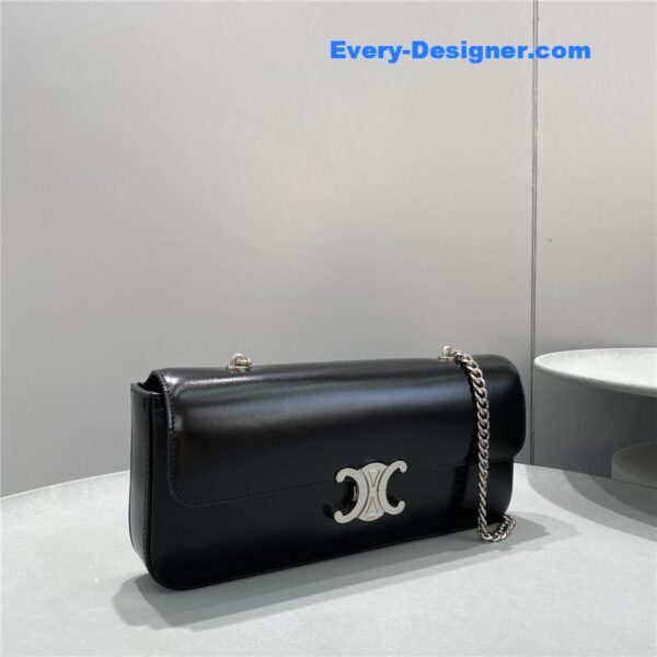 celine triomphe chain shoulder bag - Image 3