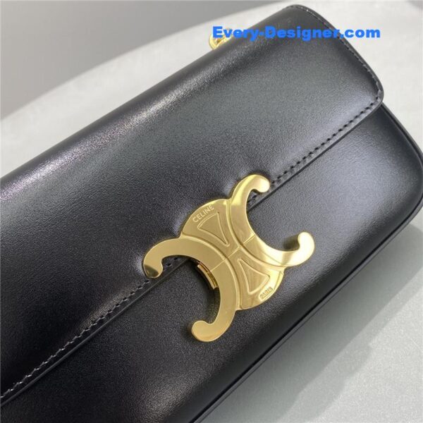 celine triomphe chain shoulder bag small - Image 6