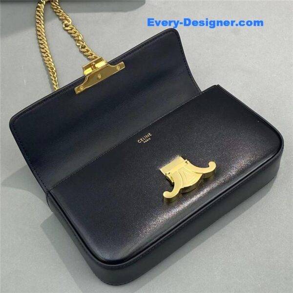celine triomphe chain shoulder bag small - Image 7