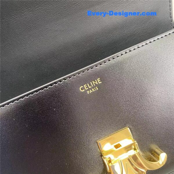 celine triomphe chain shoulder bag small - Image 8