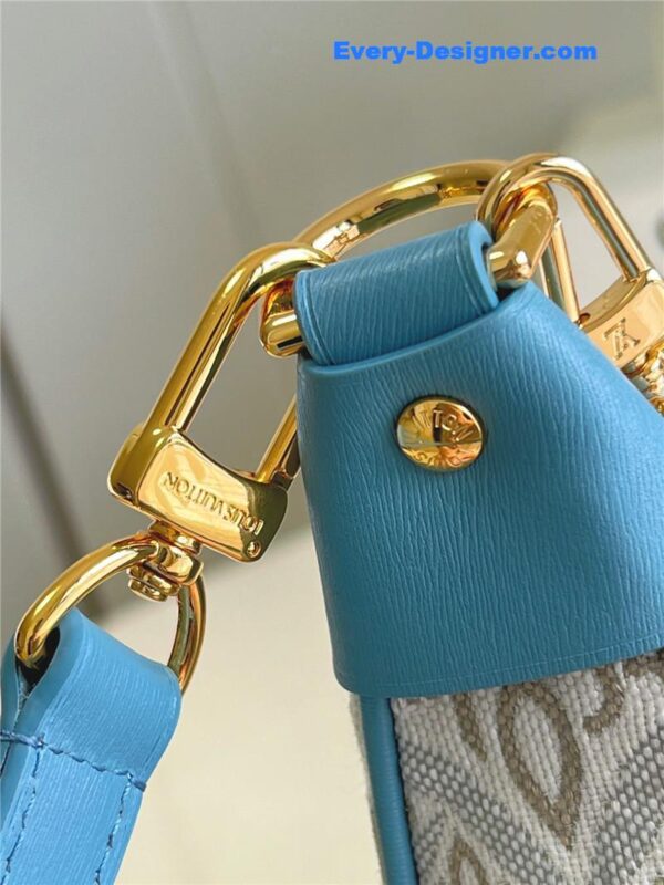 louis vuitton lv monogram jacquard denim loop bag - Image 2
