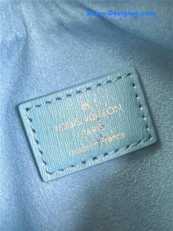 louis vuitton lv monogram jacquard denim loop bag - Image 8