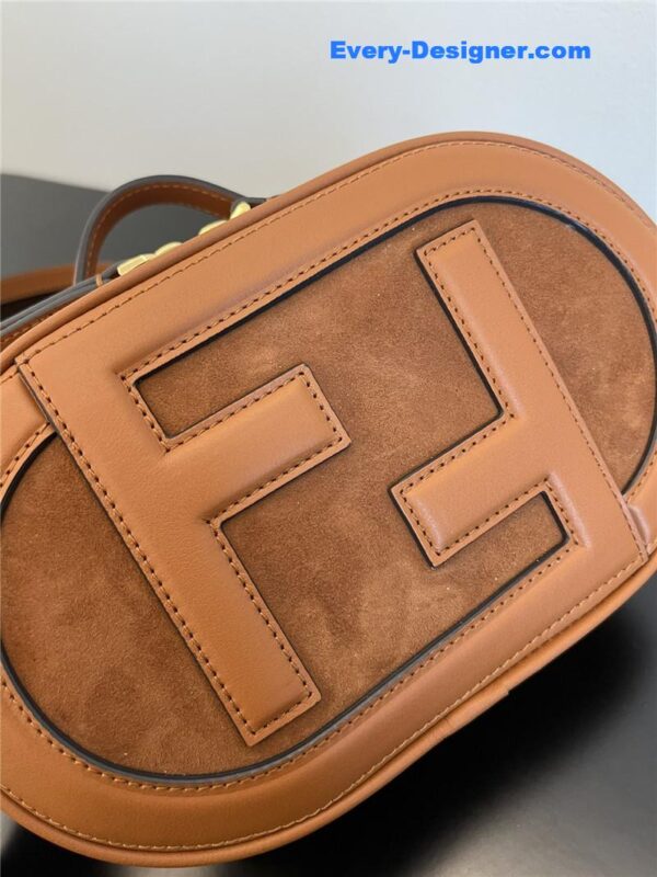 fendi logo suede camera bag - Image 6