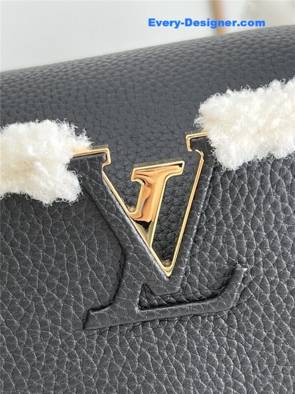 louis vuitton lv capucines mm taurillon leather bag - Image 6