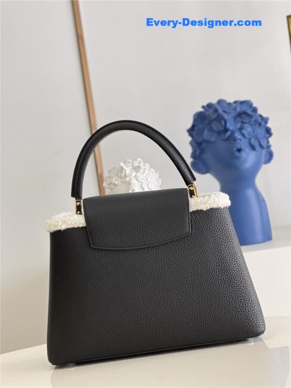 louis vuitton lv capucines mm taurillon leather bag - Image 9