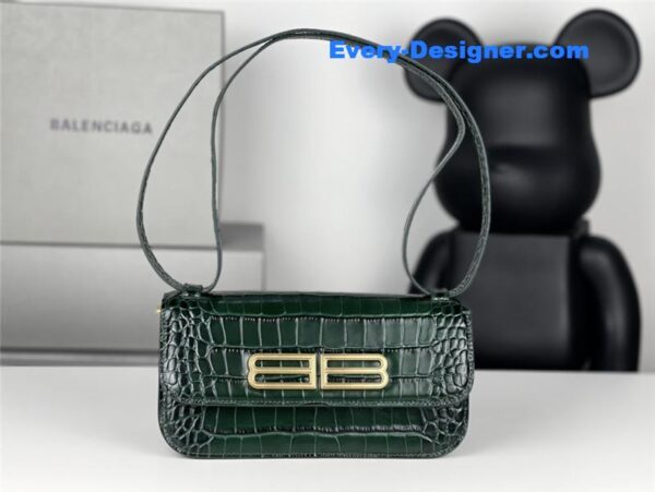 balenciaga gossip small bag crocodile - Image 3