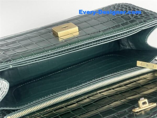 balenciaga gossip small bag crocodile - Image 9
