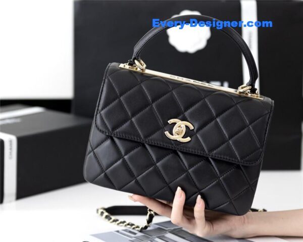 Chanel trendy cc bag black - Image 4