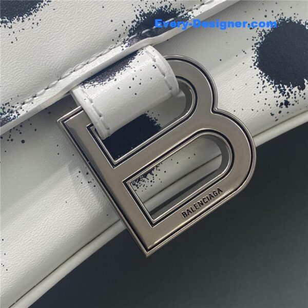 balenciaga hourglass bag white - Image 5