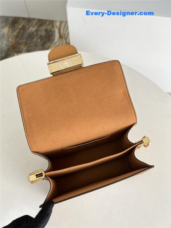 louis vuitton lv dauphine small white monogram canvas bag - Image 4