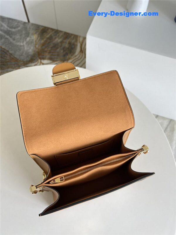 louis vuitton lv dauphine mm white monogram canvas bag - Image 6