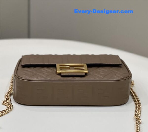 fendi classic embossed baguette bag - Image 7