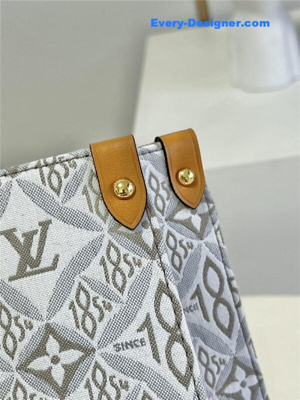 louis vuitton lv onthego mm canvas bag - Image 5