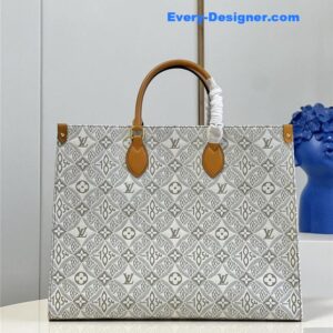 louis vuitton lv onthego mm canvas bag