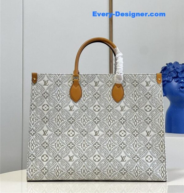 louis vuitton lv onthego mm canvas bag
