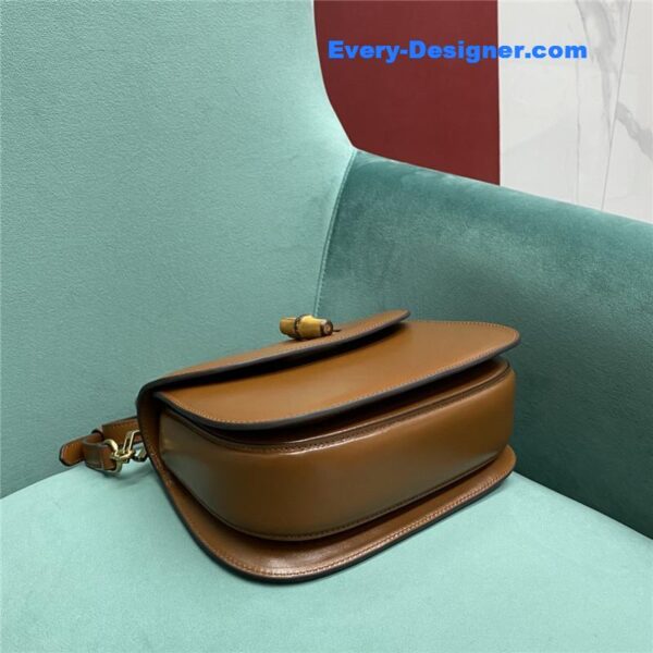 Gucci bamboo 1947 jumbo small top handle bag - Image 5