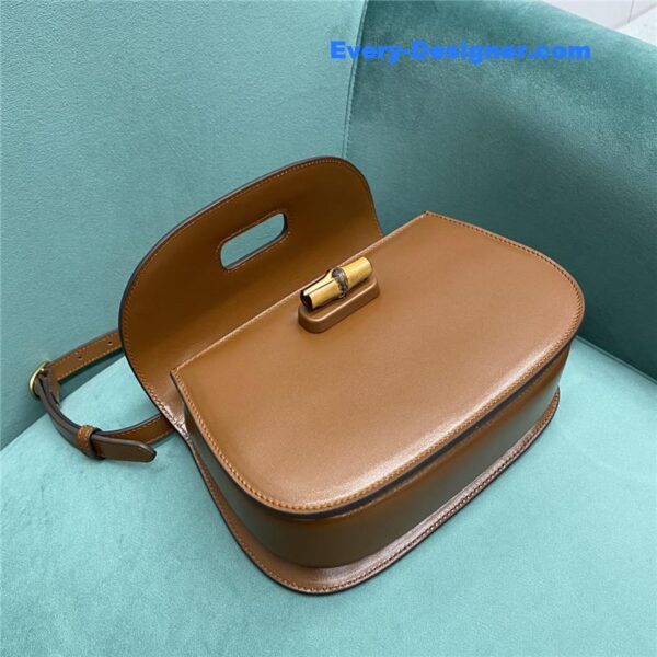 Gucci bamboo 1947 jumbo small top handle bag - Image 6