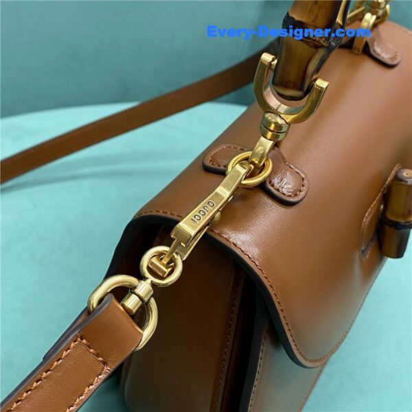 Gucci bamboo 1947 jumbo small top handle bag - Image 7