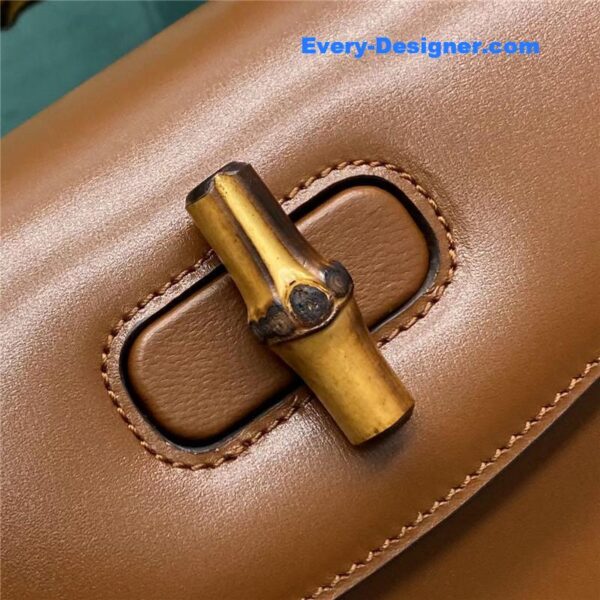 Gucci bamboo 1947 jumbo small top handle bag - Image 8