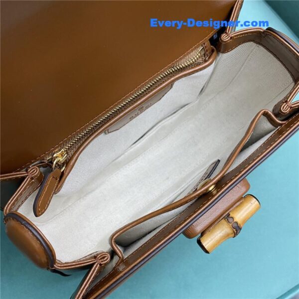 Gucci bamboo 1947 jumbo small top handle bag - Image 9